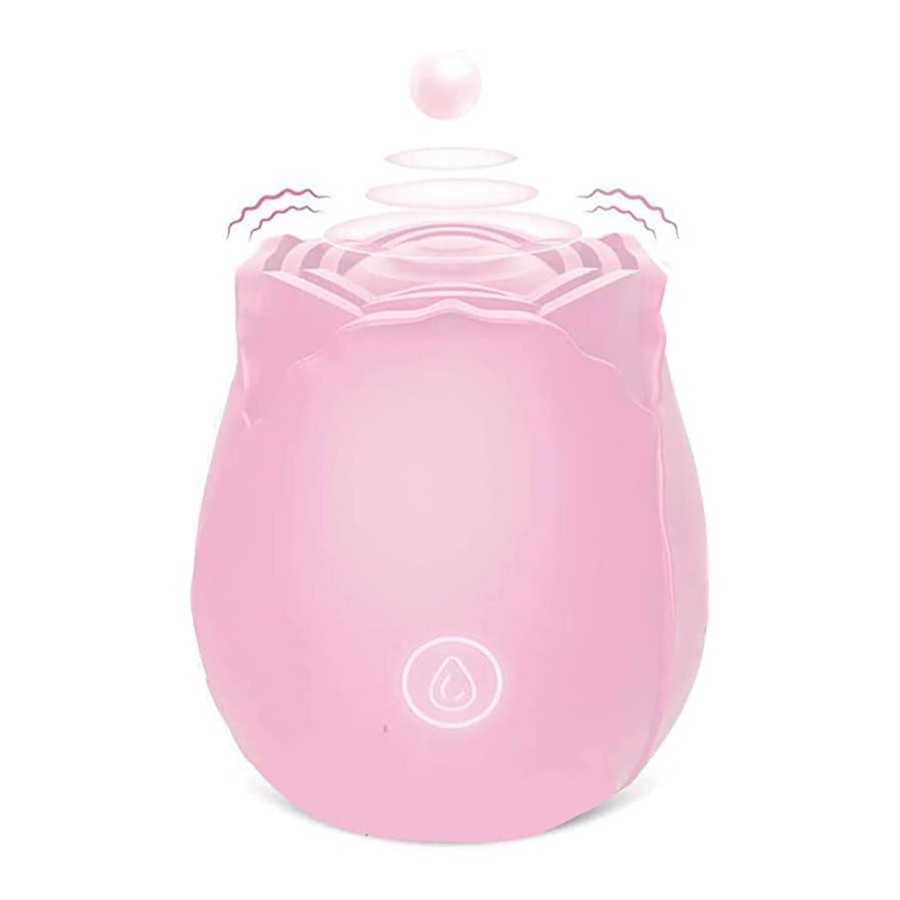 Rose Sex Toy Vibrator for Women,Clitoral Stimulator Vibrator G spot Vibrator with 10 Modes for Clitoris Stimulation,Adult Sex To