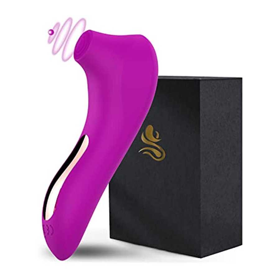 Clitoral Toy Vibrator for Women, Nipples Sucking Licking Vibrators 10 Modes, G Spot Vibrator Sensory Toys Women, Tongue Clit Toy