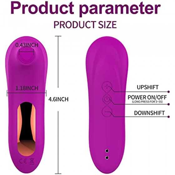 Clitoral Toy Vibrator for Women, Nipples Sucking Licking Vibrators 10 Modes, G Spot Vibrator Sensory Toys Women, Tongue Clit Toy