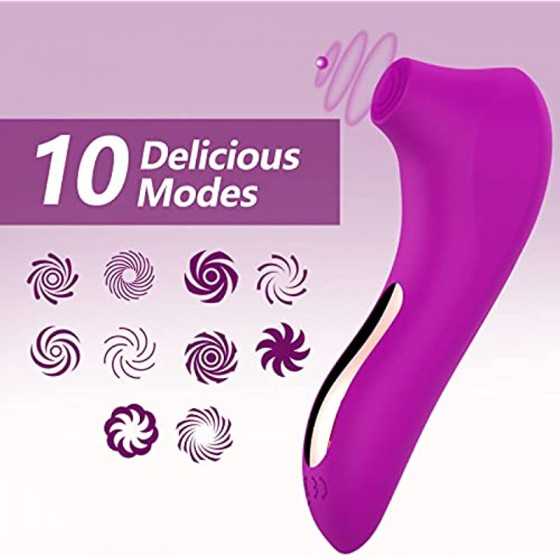 Clitoral Toy Vibrator for Women, Nipples Sucking Licking Vibrators 10 Modes, G Spot Vibrator Sensory Toys Women, Tongue Clit Toy