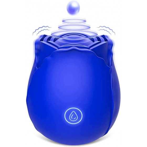 Rose Toys for Women, Clitoral Vibrator Sex Stimulator with 10 Mind-Blowing Tapping Modes, Nipple Teasing Clitoris Masturbating T
