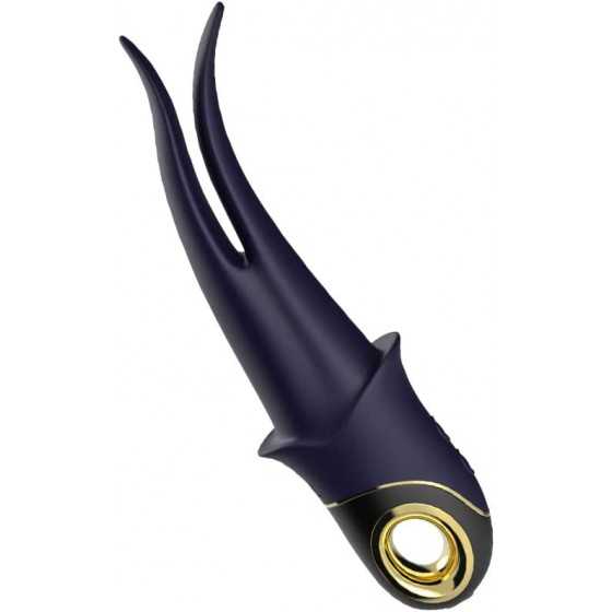 Clitoral Nipple Stimulation Vibrator, Dildo Tongue Licking Vibrator with Nine Vibration Modes Adult Sex Toys, Games for Female C