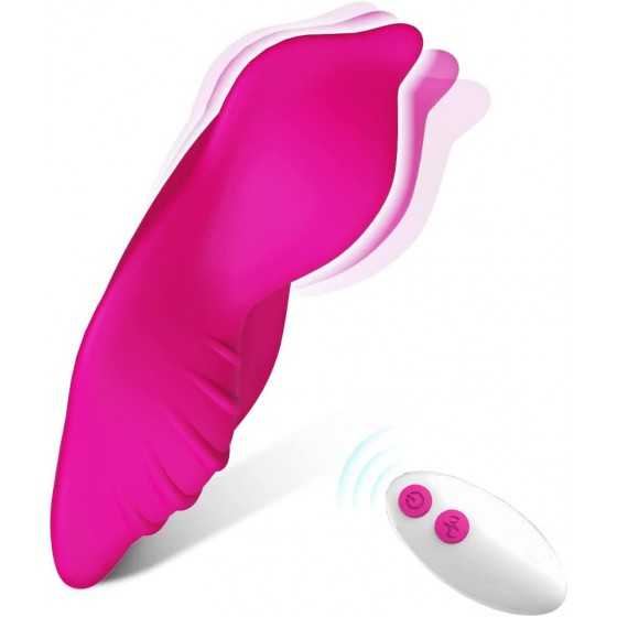 Partner Wireless Remote Control Clitoral Vibrator, Wearable Panty Small Vibrator, Rechargeable Waterproof Portable Vagina Stimul