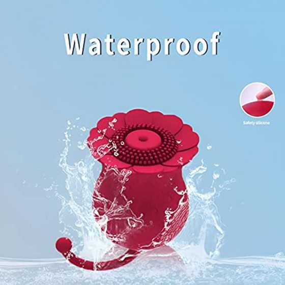 Sex Toy for Womens Rose Toys Clit Vibrator Tongue Sucking Clitoral Vibrater Nipple Stimulator 10 Vibration Rechargeable Clitoris
