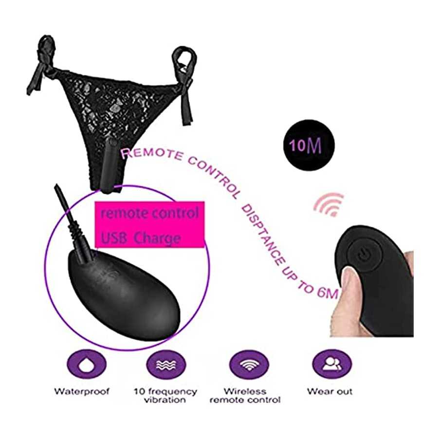 Remote Control Vibrator Bullet Vibrating Panties for Women ,10 Mould G Spot Vibrator Clitoral Vagina Stimulator Clit Nipple Teas