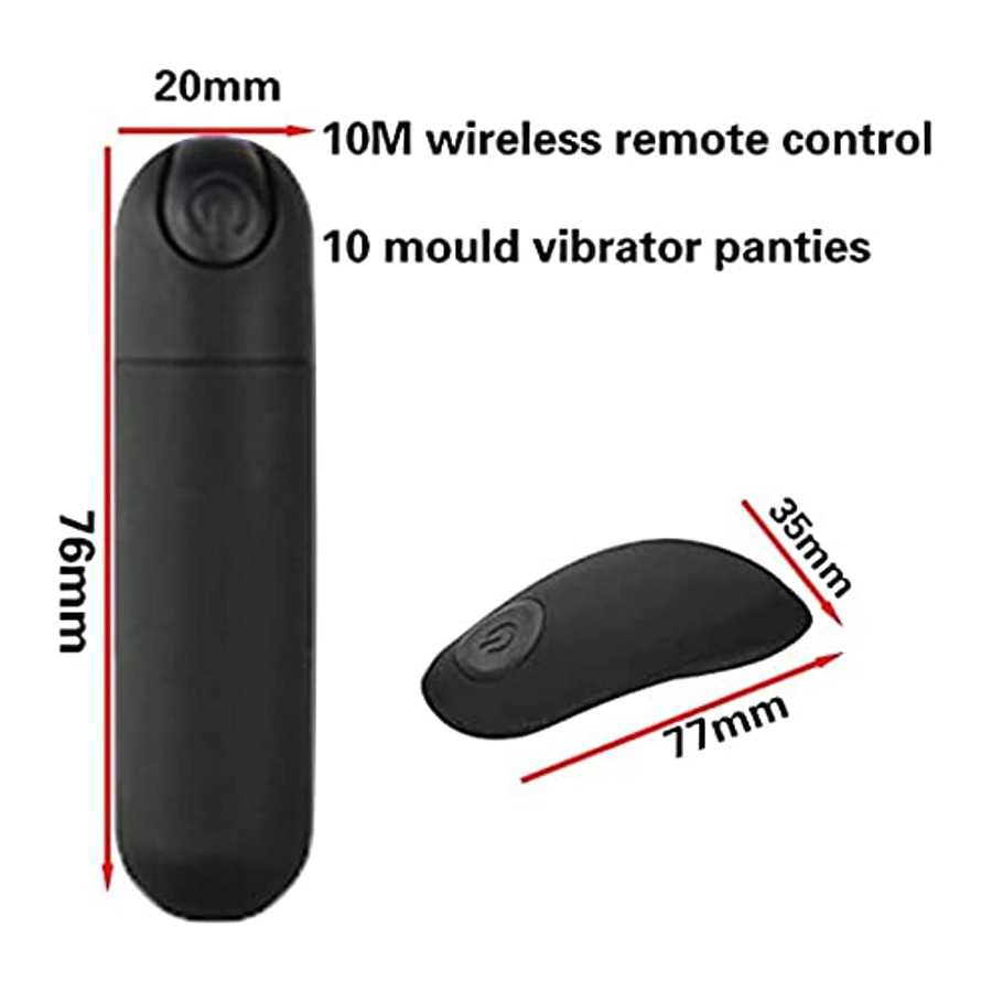 Remote Control Vibrator Bullet Vibrating Panties for Women ,10 Mould G Spot Vibrator Clitoral Vagina Stimulator Clit Nipple Teas