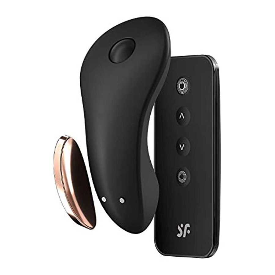 Satisfyer Little Secret Panty Vibrator with App Control and Wireless Remote - Vibrating Clitoris Stimulator, Compatible with Sat