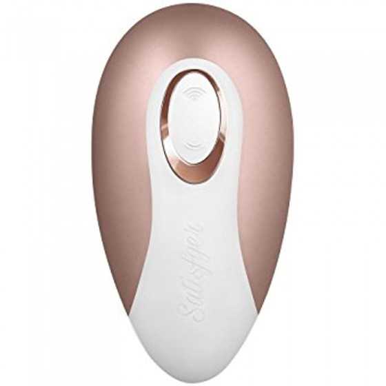 Satisfyer Deluxe Air-Pulse Clitoris Stimulator - Non-Contact Clitoral Sucking Pressure-Wave Technology, Waterproof, Rechargeable