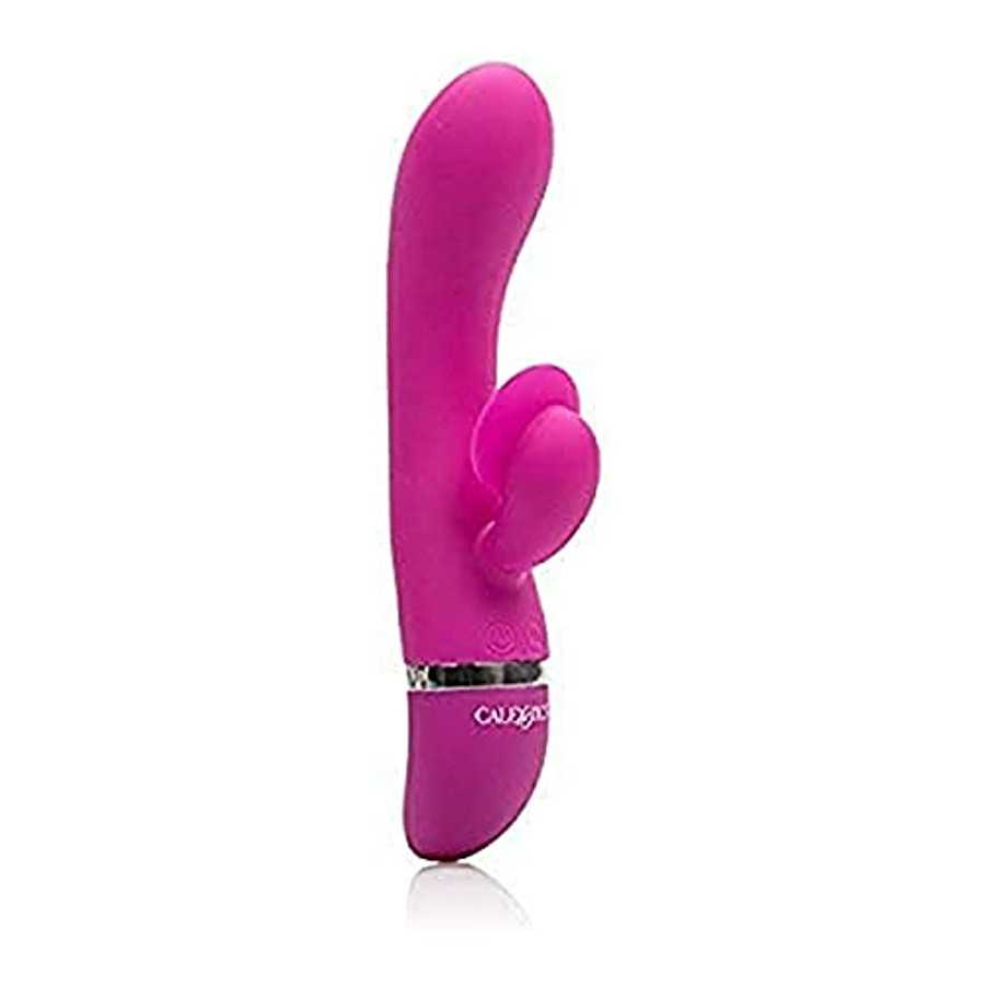 CalExotics Foreplay Frenzy Climaxer – Waterproof Silicone Vibrator - Adult Sex Toys for Couples - 12-Function Rabbit Clitoral G 
