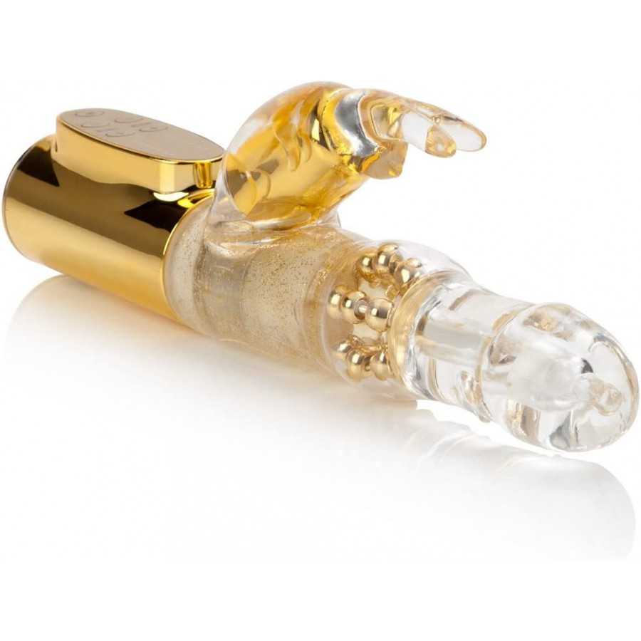 CalExotics 7-Function Platinum Jack Rabbit Vibrator With Rotation - Waterproof Vibe Sex Toys for Couples - Adult Hands Free G Sp