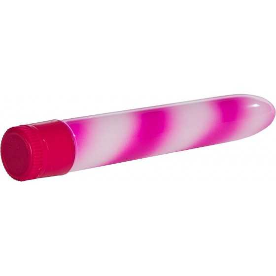 CalExoticsWaterproof Candy Cane Vibrator, Pink, 7"