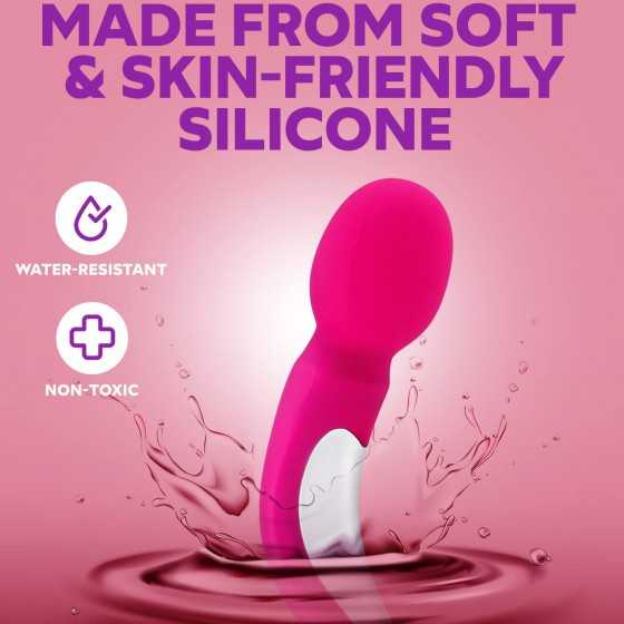 LuLu 8 Powerful Handheld Electric Back Massager for Women - Strong Personal Magic Massage for Sports Recovery, Muscle Aches, & B