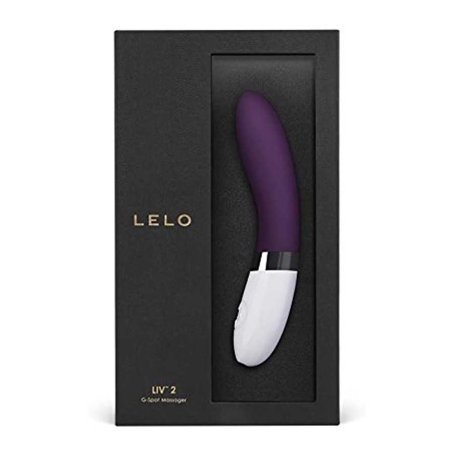 LELO LIV 2 Intimate Electric G Spot VIbrator, Women's Personal G Spot Toy Female Vibrator Massager Sex Toy Vibrator with Thrilli