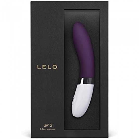LELO LIV 2 Intimate Electric G Spot VIbrator, Women's Personal G Spot Toy Female Vibrator Massager Sex Toy Vibrator with Thrilli