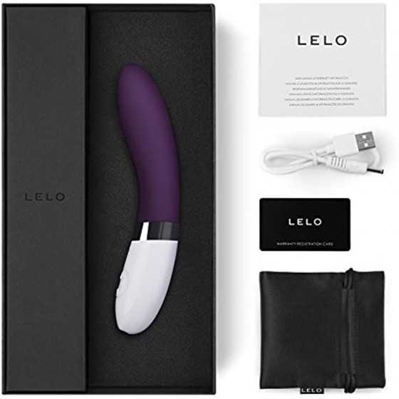 LELO LIV 2 Intimate Electric G Spot VIbrator, Women's Personal G Spot Toy Female Vibrator Massager Sex Toy Vibrator with Thrilli