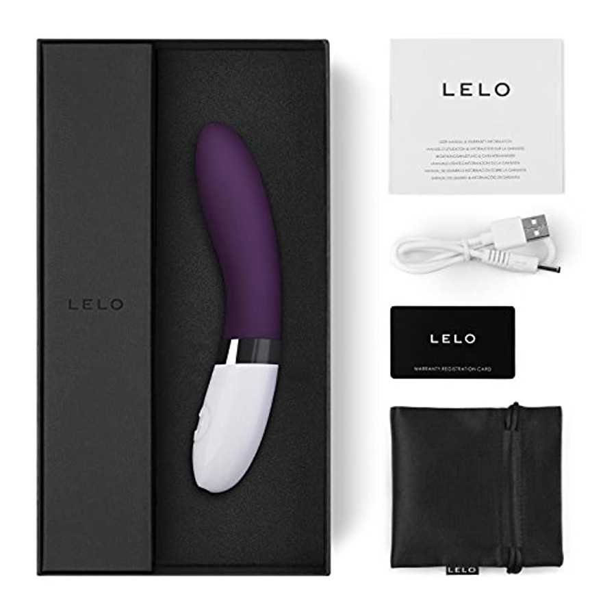 LELO LIV 2 Intimate Electric G Spot VIbrator, Women's Personal G Spot Toy Female Vibrator Massager Sex Toy Vibrator with Thrilli