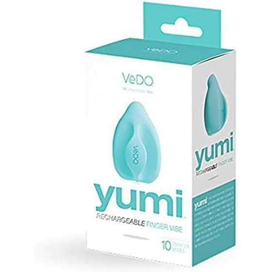 VeDO YUMI Rechargeable Finger Vibe, Deep Purple