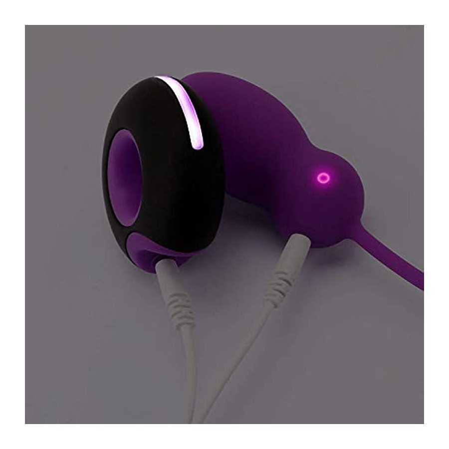Odeco USB Rechargeable Wireless Remote Control Vibrating Silicone Bullet Egg LED Light 7-Frequency Pleasure Adult Sex Toys Vibe 