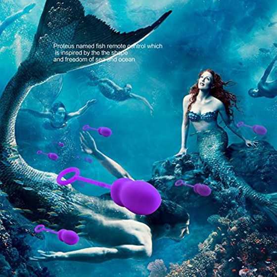 Odeco USB Rechargeable Wireless Remote Control Vibrating Silicone Bullet Egg LED Light 7-Frequency Pleasure Adult Sex Toys Vibe 
