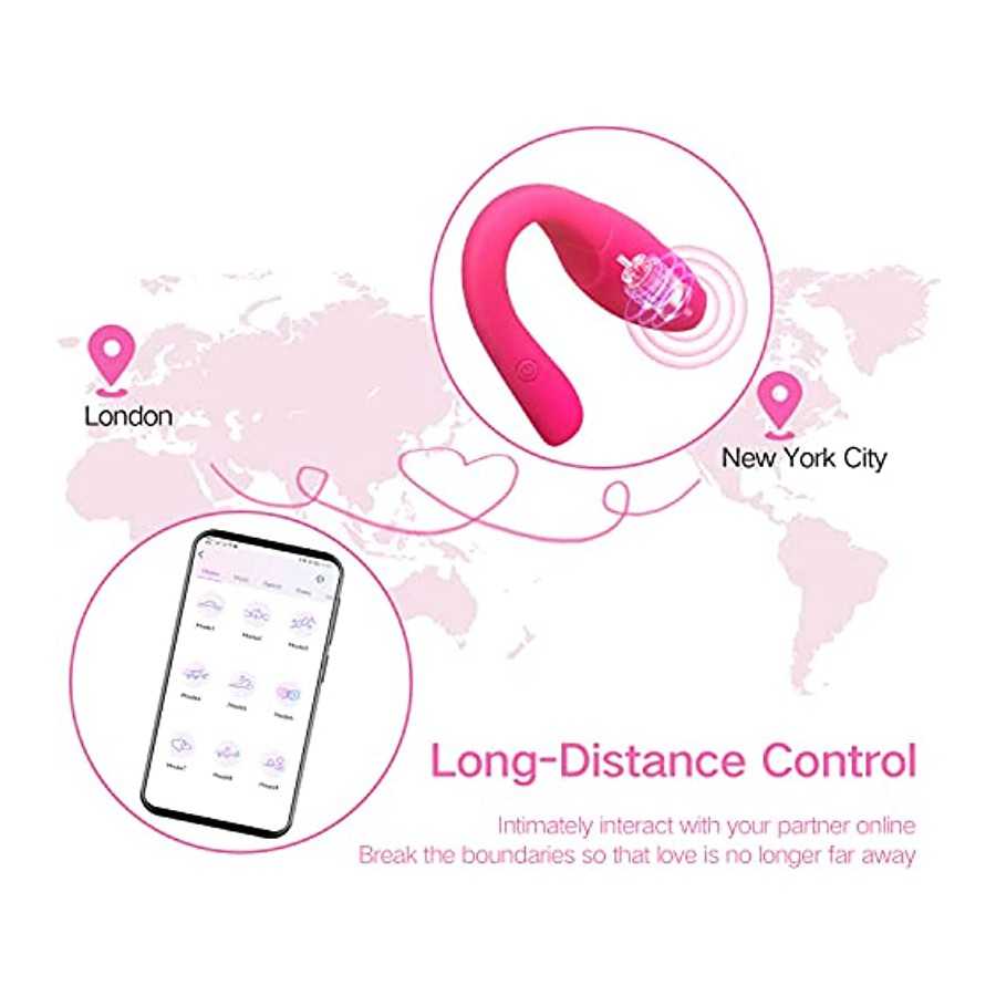 G Spot Vibrator with APP Remote Control Sex Toys for Couples, Gephonsi Clit Vibrators Vaginal Massager Sex Toy for Women Pleasur