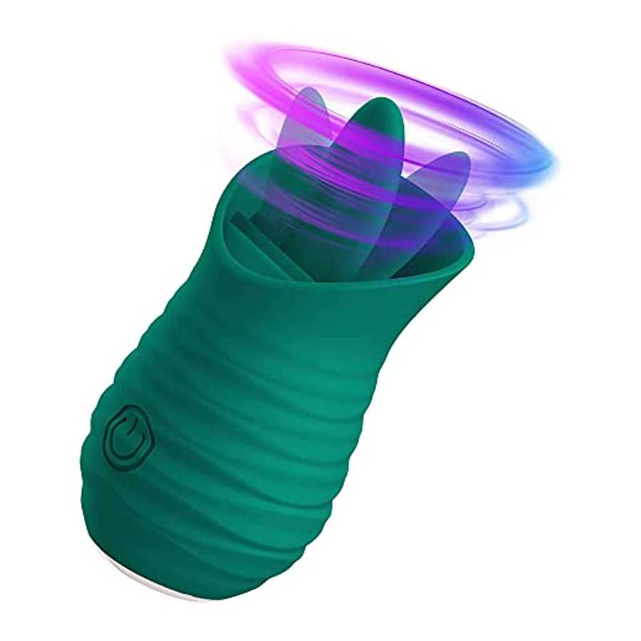 Clitoris Stimulation Tongue Licking Vibrator Rose Toy Womens Toys for Adult Pleasure Clitorals Stimulator for Women Sex Toys for