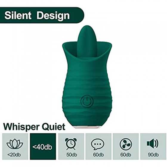 Clitoris Stimulation Tongue Licking Vibrator Rose Toy Womens Toys for Adult Pleasure Clitorals Stimulator for Women Sex Toys for
