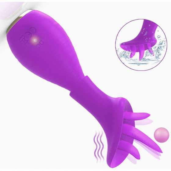 G-spot Massage Vibrator 10 Vibration Modes Clitoral Stimulation Backyard Massage Adult Sex Toys 5 Pcs Set for Couples Play(Black
