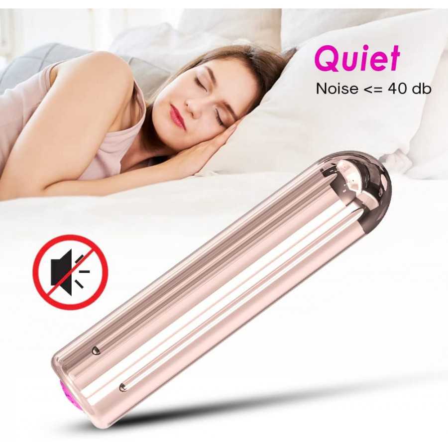 G-Spot Vibrator - Bullet Powerful Vibration for Clitoral Nipple Anal Stimulator, Vaginal Massager Portable Size with 9 Modes Vib