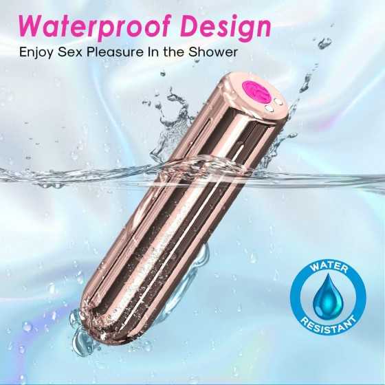 G-Spot Vibrator - Bullet Powerful Vibration for Clitoral Nipple Anal Stimulator, Vaginal Massager Portable Size with 9 Modes Vib