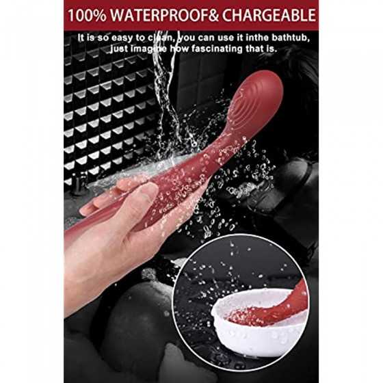 G Spot Finger Vibrator, XINBALE Clitoral G-Spot Stimulator with 16 Vibrations, Waterproof Clitoris Nipple Vagina Massager for Wo