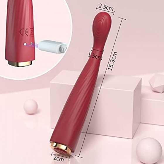 G Spot Finger Vibrator, XINBALE Clitoral G-Spot Stimulator with 16 Vibrations, Waterproof Clitoris Nipple Vagina Massager for Wo