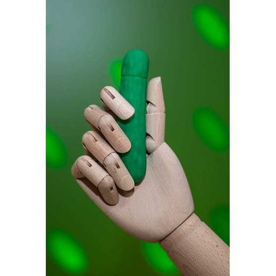 Emojibator | Eggplant Personal Massager | 10 Vibration Settings | Waterproof Vibrator | Medical Grade Body Safe Silicone | AAA B