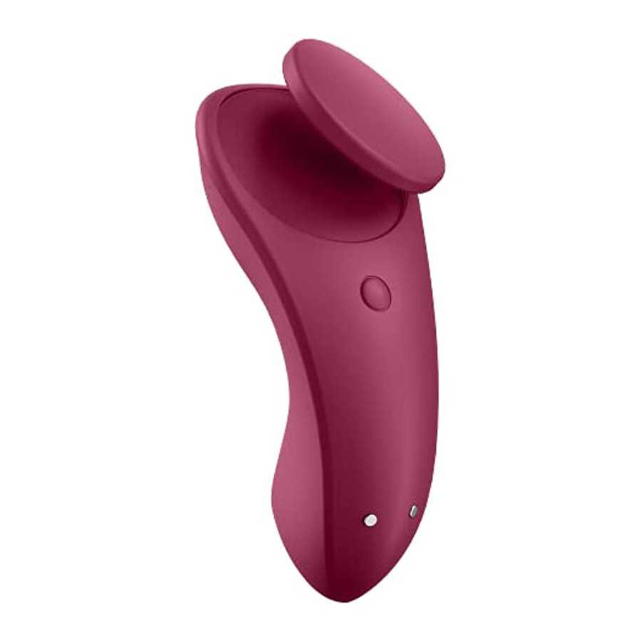 Satisfyer Sexy Secret Panty Vibrator with App Control - Vibrating Clitoris Stimulator, Compatible with Satisfyer App, Waterproof