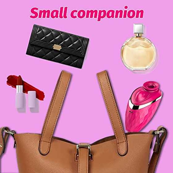 Rose Sex Stimulator for Women,Rose Vibrator,CLIFORT Clitoralis Stimulator for Women with 10 Tongue Licking& Vibrating Modes,Rech