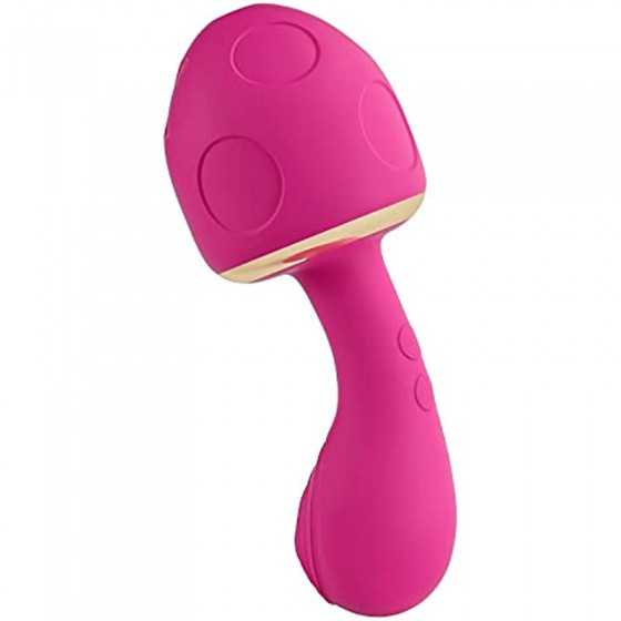 Siciley 5 in 1 Clitoral Sucking G Spot Stimulation Mushroom Vibrator, with Smart Constant Temperature Function, 10 Vibration & 7