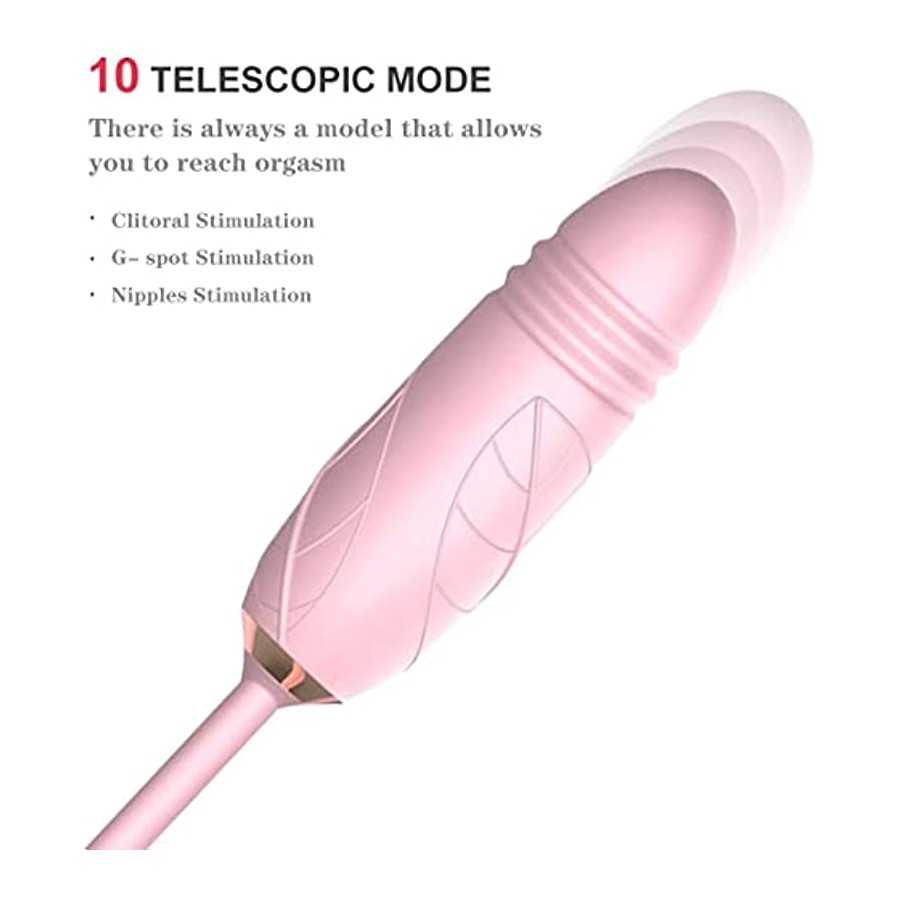 Dual Head Sex Tongue for Licking and Sucking, Rose Toy for Women , Clitorals Stimulator, Electric Women Relaxing Toy, Woman Suct