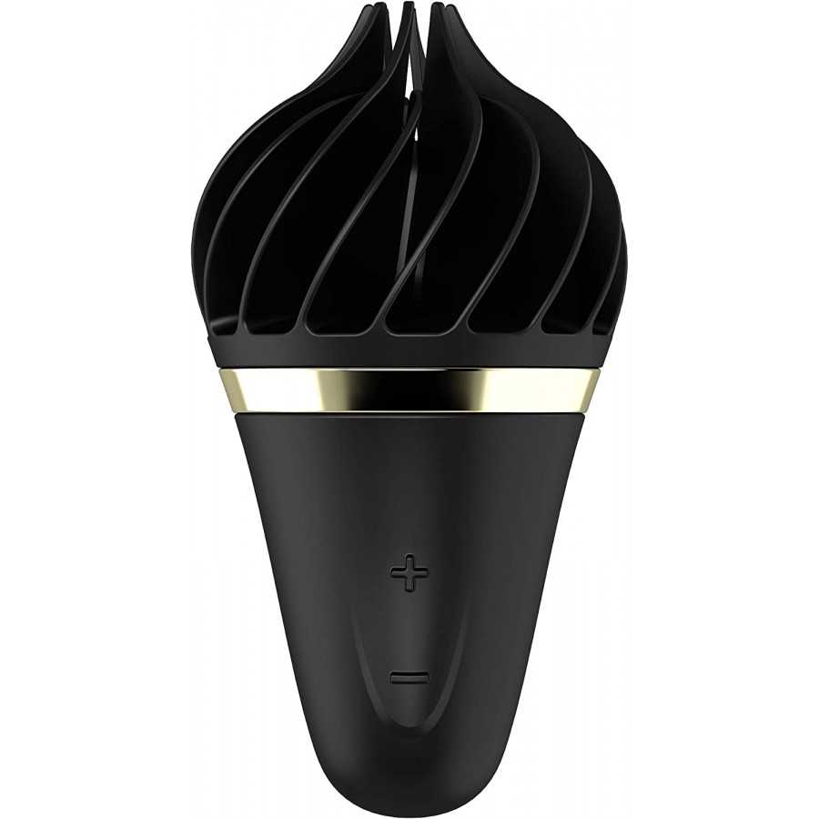 Satisfyer Sweet Treat Lay-On Clitoral Stimulator - Spinning Silicone Head, Intense Personal Massager for Stimulation of Clitoris