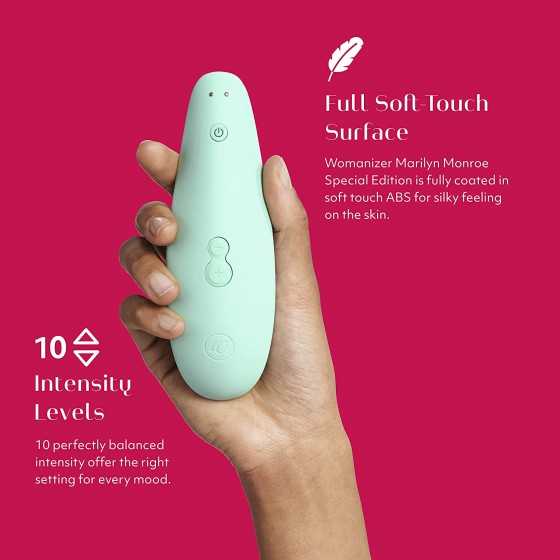 Womanizer x Marilyn Monroe™ Special Edition Pleasure Air Toy, Clitoral Suction Vibrator, Clitoral Stimulator, Clit Sucking Toy, 