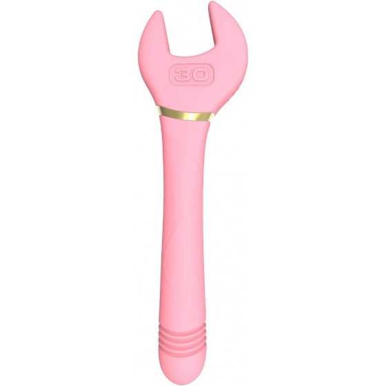 Pearlsvibe Wrench Vibrator Sex Toys, Female Vibrators with 10 Thrusting & Vibration Modes, G Spot Vibrator for Clitoral Nipple A