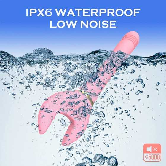 Pearlsvibe Wrench Vibrator Sex Toys, Female Vibrators with 10 Thrusting & Vibration Modes, G Spot Vibrator for Clitoral Nipple A
