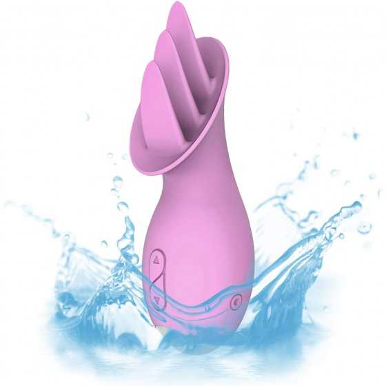 Handheld Mini USB Recharge 5 Inch Quiet Vibrators Vibrating Toys Pleasure for Women 7 Speeds Vibrations Licking Stimulation Elec