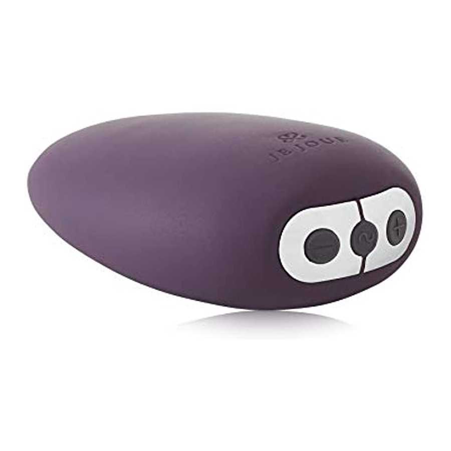 Je Joue Mimi Soft Clitoral Vibrator, Powerful, Whisper Quiet, Soft Velvet Tip, Waterproof, USB Rechargeable, 100% Medical Grade 
