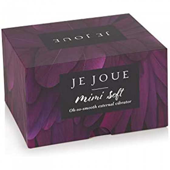 Je Joue Mimi Soft Clitoral Vibrator, Powerful, Whisper Quiet, Soft Velvet Tip, Waterproof, USB Rechargeable, 100% Medical Grade 