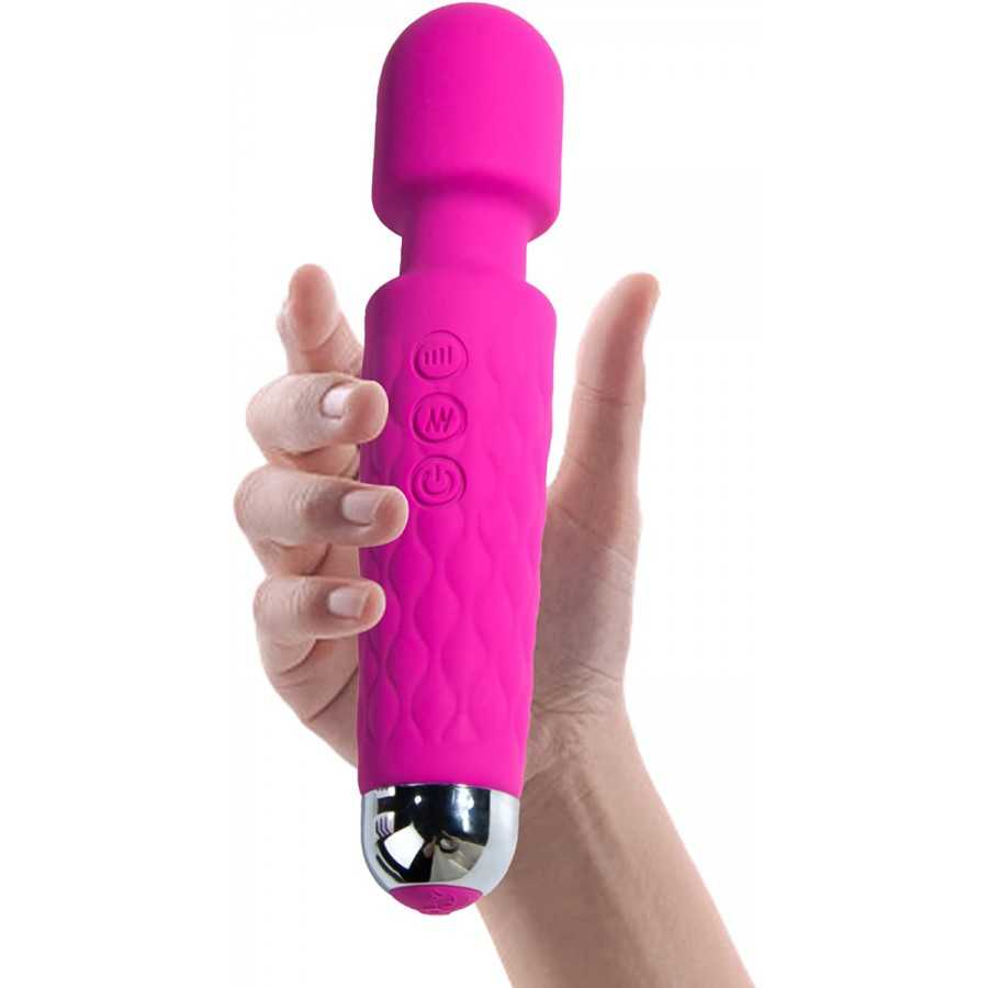 KZERO Personal Massager for Women, Upgrade Waterproof Neck Shoulder Back Body Massage, 20 Patterns & 8 Speeds, Sports Recovery M