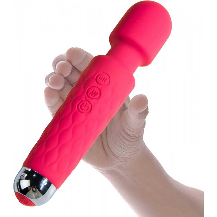 KZERO Personal Massager for Women, Upgrade Waterproof Neck Shoulder Back Body Massage, 20 Patterns & 8 Speeds, Sports Recovery M
