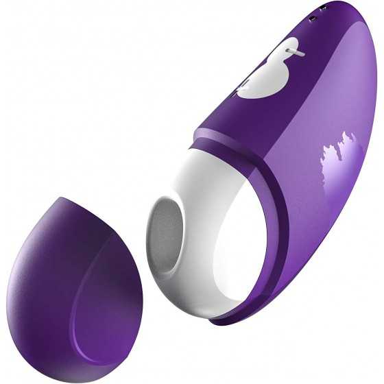 ROMP Free Clitoral Sucking Toy - Clit Stimulator with Travel Cover - Waterproof Clitoral Sucker Vibrator with 10 Intesity Levels