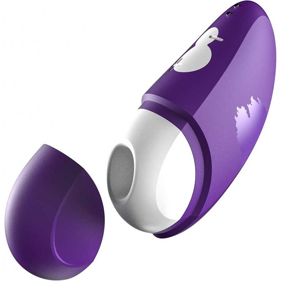 ROMP Free Clitoral Sucking Toy - Clit Stimulator with Travel Cover - Waterproof Clitoral Sucker Vibrator with 10 Intesity Levels