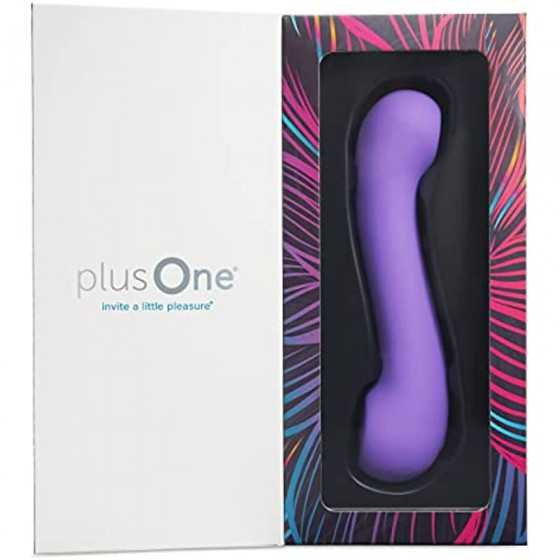 plusOne Thumping Arouser, 10 Intensity Settings, Fully Waterproof, Made of Body-Safe Silicone, Purple