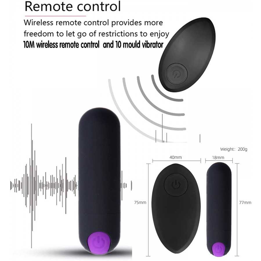 hxfivver Remote Control Vibrator Panties, Vibrating Panties Eggs, Rechargeable Butterfly Bullet Clitorals Stimulator for Women D