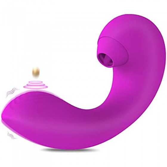 Gruseriour 3 in 1 Clitoral Licking G spot Flapping Vibrator - Adult Sex Toys for Women Deep Vagina Stimulation, Rechargeable & W